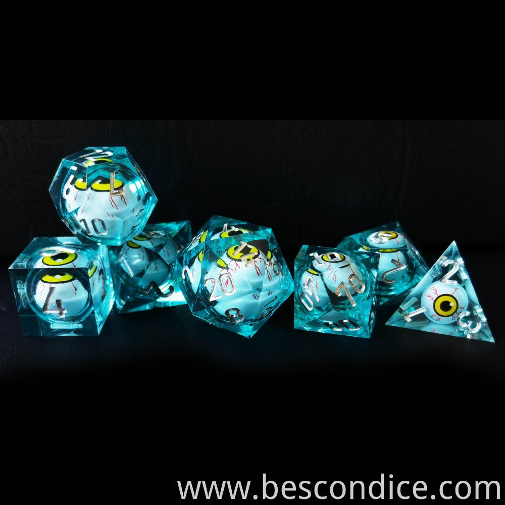 Beholder Eye Liquid Core Pathfinder Rpg Dice 2